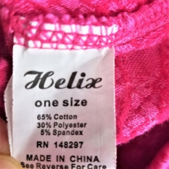 4/$25 Heliae Pink Lace Cropped Stretch Pants - Picture 5 of 5